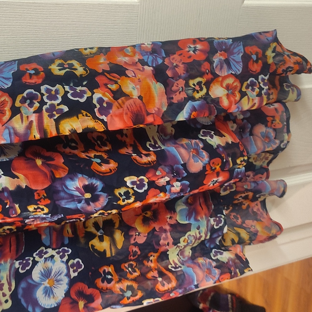 Smart Set Multicolor Floral DRESS - Picture 10 of 16